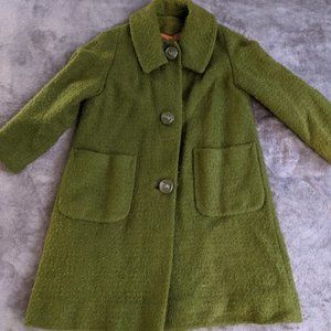Lime green Vintage Coat